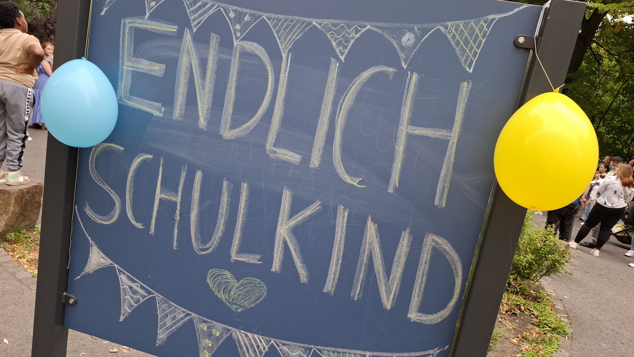 Neue Erstklässler*innen an der JKS